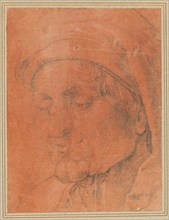 Head of a Man in a Cap, 16th century. Anonymous, school of Albrecht Dürer (German, 1471-1528).