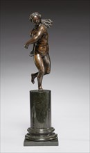 Thetis Running, c. 1527. Workshop of Severo da Ravenna (Italian, c.1496-c.1543). Bronze; overall:
