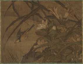 Birds and Flowers, mid 1400s-early 1500s. Attributed to Sesshu Toyo (Japanese, 1420-1506). Pair of