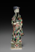Daoist Immortal Zhongli Quan, 1662-1722. China, Jiangxi province, Jingdezhen kilns, Qing dynasty