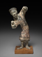 Dancing Figure, Han dynasty (206 BC-AD 220). China, Han dynasty (202 BC-AD 220). Painted plaster of
