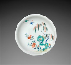 Small Dish: Kakiemon Type, 1700s. Japan, Edo Period (1615-1868), 18th Century. Porcelain with