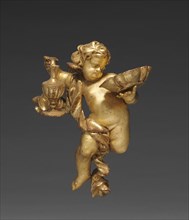 Altarpiece with Relics - Putto with Ewer, upper left, c. 1735-1740. And workshop Joseph Matthias