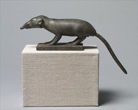 Shrew, 305-30 BC. Egypt, Greco-Roman Period, probably Ptolemaic Dynasty. Bronze, solid cast;