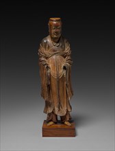 Daoist Figure, 13th-14th Century. China, Southern Song dynasty (1127-1279). Wood and ivory;