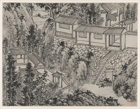Twelve Views of Tiger Hill, Suzhou: The Pine Retreat, after 1490. Shen Zhou (Chinese, 1427-1509).