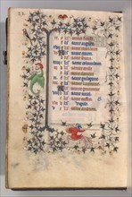 Hours of Charles the Noble, King of Navarre (1361-1425): fol. 11v, November, c. 1405. Master of the