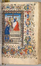 Hours of Charles the Noble, King of Navarre (1361-1425): fol. 192r, Descent from the Cross, c. 1405