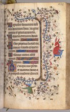 Hours of Charles the Noble, King of Navarre (1361-1425): fol. 209r, Text, c. 1405. Master of the