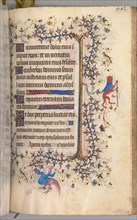 Hours of Charles the Noble, King of Navarre (1361-1425): fol. 216r, Text, c. 1405. Master of the