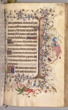 Hours of Charles the Noble, King of Navarre (1361-1425): fol. 217r, Text, c. 1405. Master of the