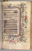 Hours of Charles the Noble, King of Navarre (1361-1425): fol. 219r, Text, c. 1405. Master of the