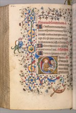 Hours of Charles the Noble, King of Navarre (1361-1425), , fol. 271v, St. Mark, c. 1405. Master of