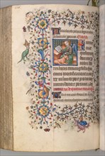 Hours of Charles the Noble, King of Navarre (1361-1425), , fol. 272v, St. Luke, c. 1405. Master of