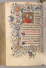 Hours of Charles the Noble, King of Navarre (1361-1425), fol. 275v, St. Vincent, c. 1405. Master of