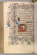 Hours of Charles the Noble, King of Navarre (1361-1425), fol. 276v, St. Denis, c. 1405. Master of