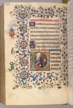 Hours of Charles the Noble, King of Navarre (1361-1425), fol. 292v, St. Leonard, c. 1405. Master of