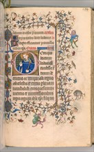 Hours of Charles the Noble, King of Navarre (1361-1425), fol. 291v, St. Louis, c. 1405. Master of