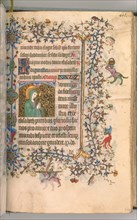 Hours of Charles the Noble, King of Navarre (1361-1425), fol. 297r, St. Elizabeth, c. 1405. Master