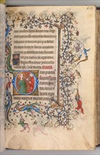 Hours of Charles the Noble, King of Navarre (1361-1425), fol. 303r, St. Apollonia, c. 1405. Master