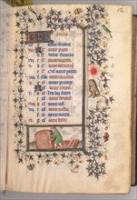 Hours of Charles the Noble, King of Navarre (1361-1425): fol. 7r, July, c. 1405. Master of the