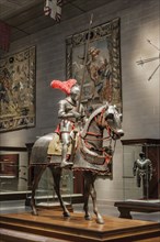 Armor for Man and Horse with Völs-Colonna Arms, c. 1575. North Italy, 16th century. Steel