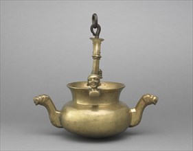 Lavabo, 1400s. South Netherlands, Valley of the Meuse, 15th century. Brass; diameter: 23.8 cm (9