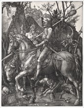 Knight, Death, and the Devil, 1513. Albrecht Dürer (German, 1471-1528). Engraving; sheet: 24.4 x 19