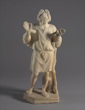 Jonah Praying, 280-290. Late Roman. Asia Minor, early Christian, 3rd century. Marble; overall: 47.5