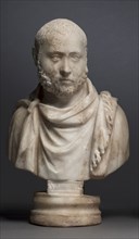 Portrait Bust of an Aristocratic Man, 280-290. Later Roman, Asia Minor, early Christian period, 3rd