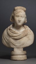 Portrait Bust of an Aristocratic Woman, 280-290. Later Roman, Asia Minor, early Christian period,
