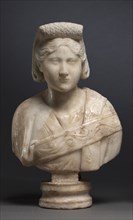 Portrait Bust of an Aristocratic Woman, 280-290. Late Roman, Asia Minor, early Christian period,