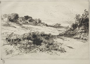 Windmill Hill, No. 1, c. 1877 and later. Francis Seymour Haden (British, 1818-1910). Etching and