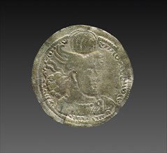 Drachma, 303-310. Iran, Sasanian, reign of Hormizd II, 4th century. Silver; diameter: 2.6 cm (1 in