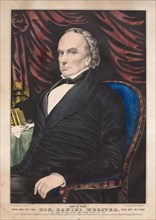 Hon. Daniel Webster, Aged 70 Years. And James Merritt Ives (American, 1824-1895), Nathaniel Currier