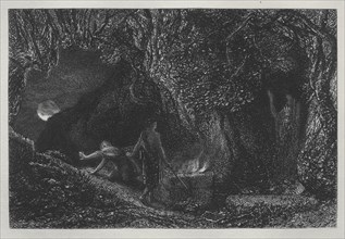 The Sepulchre, 1883. Samuel Palmer (British, 1805-1881). Etching