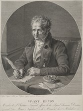 Dominique Vivant-Denon, 1810. Christophe Guerin (French, 1758-1831). Engraving