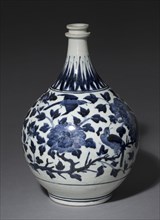 Apothecary's Bottle: Arita Ware, c. 1670-1680. Japan, Edo Period (1615-1868). Porcelain with