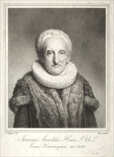 Johann Arnold Heise, 1819. Friedrich Carl Gröger (German, 1766-1838). Lithograph