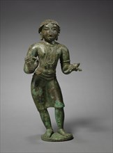 Shiva Saint: Manikkavachakar, 1100s-1200s. South India, Tamil Nadu, 12th-13th century. Bronze;