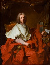 Portrait of Cardinal Guillaume Dubois, 1723. Hyacinthe Rigaud (French, 1659-1743). Oil on canvas;