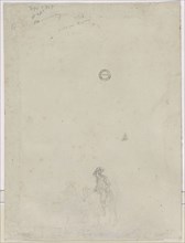 Sketch of Peasants at a Fountain, 1784. Dirk Langendijk (Dutch, 1748-1805). Graphite; sheet: 39.4 x