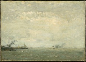 Seascape, 1892. Henry Ward Ranger (American, 1858-1916). Oil on canvas; unframed: 46.3 x 64.7 cm