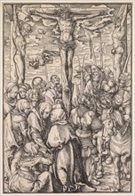 The Passion:  Crucifixion, 1509. Lucas Cranach (German, 1472-1553). Woodcut