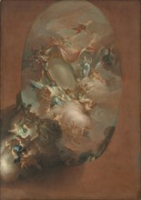 Study for "The Apotheosis of Ferdinand IV and Maria Carolina, King and Queen of Naples" (for the
