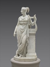 Terpsichore Lyran (Muse of Lyric Poetry), 1816. Antonio Canova (Italian, 1757-1822). Marble;