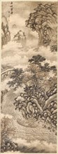 Clouds and Waves at the Wu Gorge, 1368- 1644. Xie Shichen (Chinese, 1487-after 1567). Hanging