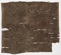 Fragment, 1420-1955. Iran or Iraq ?, 15th-20th century. Compound twill weave, silk; overall: 71 x