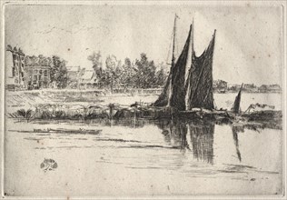 Hurlingham. James McNeill Whistler (American, 1834-1903). Etching
