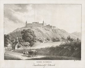 Nieder-oesterreich, Benedictinerstift Gottereich, 1819. Jakob Alt (Austrian, 1789-1872). Lithograph